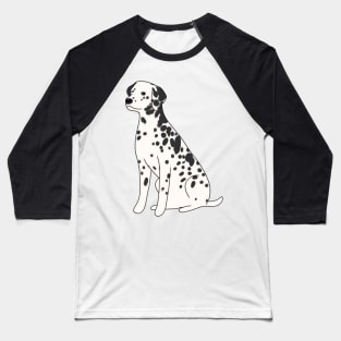 dalmatian dog drawing Baseball T-Shirt